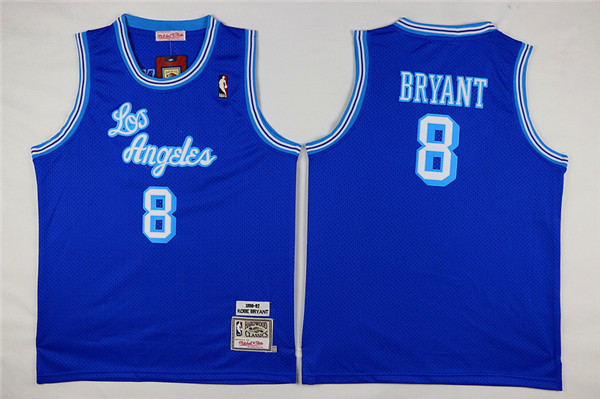 Kobe Bryant 8-Lakers Azul-NIÑOS - Haga click en la imagen para cerrar
